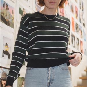 Brandy Melville stripe sweater 95% new